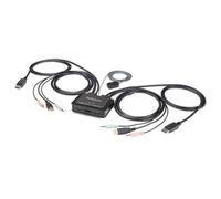 StarTech.com SV211DPUA4K 2 Port DisplayPort KVM Switch - 4K 60Hz -...