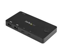 StarTech.com SV211HDUC 2 Port USB C KVM Switch - 4K 60Hz HDMI - Co...