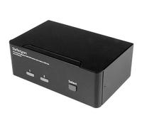 StarTech.com SV231DPDDUA2 2-Port DisplayPort Dual-Monitor KVM Swit...