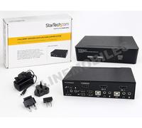 StarTech.COM SV231HDMIUA 2-Port USB HDMI KVM Switch Audio USB 2.0 Hub