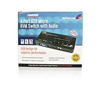 StarTech.com SV411KUSB - KVM / audio switch - USB - 4 ports - 1 local
