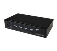StarTech 4-Port DisplayPort KVM Switch SV431DPU3A2 – USB 3.0 4K 30Hz