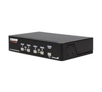 STARTECH.COM SV431DVIUAGB 4 Port DVI USB KVM Switch with Audio and USB Hub