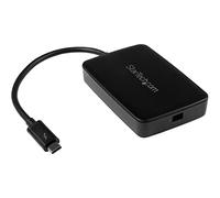 StarTech.com TBT3TBTADAP Thunderbolt 3 to Thunderbolt Adapter - Windows and Mac, Black