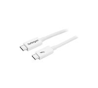 StarTech.com Thunderbolt 3 Cable 20gbps 1m in White StarTech.com White