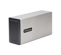 StarTech.com Thunderbolt 3 PCIe Expansion Chassis External Enclosure W/Dual PCI Express Slots PCIe Box for Laptops/Desktops/All-In-Ones 8K/4K Output Via TB3/DP 1.4 Ports For Video Capture/Fiber/Ethernet Cards