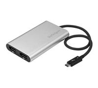 StarTech.com Thunderbolt 3 to Dual DisplayPort Adapter - 4K 60 Hz - Windows Only Compatible