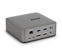 StarTech.com Thunderbolt 5 Docking Station, DP/HDMI, Triple Monitor Dock up to 4K 144Hz or Dual 8K 60Hz, 5x USB Ports, 140W Laptop Charging