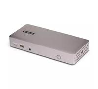 StarTech.com USB-C Docking Station (USB4), Triple 4K 60Hz Monitors, Up to 100W Laptop Charging, 2.5GbE, Driverless, Not macOS Compatible