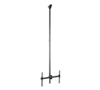 StarTech.com TV Ceiling Mount - Full-Motion Universal Hanging Single Screen Mount with Adjustable Telescopic Long Pole - Tilt / Swivel - VESA Bracket for 32-75" Displays