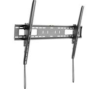 StarTech.com TV Wall Mount supports 60-100 inch VESA Displays (165lb/75kg) - Heavy Duty Tilting Universal TV Wall Mount - Adjustable Mounting Bracket for Large Flat Screens - Low Profile