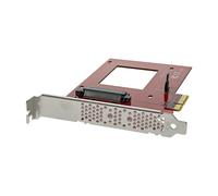 StarTech.com U.2 to PCIe Adapter for 2.5" U.2 NVMe SSD - SFF-8639 - x4 PCI Express 4.0 - TAA