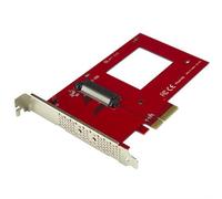 StarTech U.2 to PCIe Adapter PEX4SFF8639 - PCIe 4.0 x4 - SFF-8639 - for 2.5" U.2 NVMe SSD