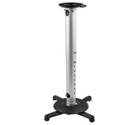 StarTech.com Universal Ceiling Projector Mount - Heavy Duty Height Adjustable/Extendable Pole Mount 5-22.7" from Ceiling - 33lb (15kg) - Tilt/Rotate - Hanging Projector Mount w/ Bracket