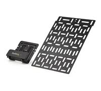 StarTech.com Universal TV Accessory Mount - Adjustable TV & Wall Mount Bracket - Media Players/Router/Modem/AV Switches & Extenders/Apple TV - Hidden Cable Box Mount Behind TV - 11lb (5kg)