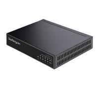 StarTech.com Unmanaged 2.5G Switch - 5 Port Gigabit Switch - 2.5GBASE-T Unmanaged Ethernet Switch - Ethernet Splitter - Din Rail or Wall Mount - Multi-Gigabit - Auto-MDIX - 9K Jumbo