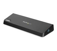 StarTech.com USB 3.0 Docking Station Dual Monitor with HDMI & 4K DisplayPort - USB 3.0 to 4x USB-A, Ethernet, HDMI and DP - USB Type A Universal Laptop Docking Station for Mac & Windows
