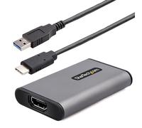 StarTech.com USB 3.0 HDMI Video Capture Device, 4K 30Hz Video Capture Adapter/External USB Capture Card, UVC, Live Stream, Screen Recorder, Works w/USB-A, USB-C, TB3 - Windows/Mac (4K30-HDMI-CAPTURE)