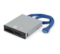 StarTech.com USB 3.0 Internal Multi-Card Reader with UHS-II Support CF Memory Stick (MS) MicroSD (TransFlash) MicroSDHC MiniSD MMC MS Duo MS Micro (M2) MS... Black Metallic 5000 Mbit/s Plastic Steel P