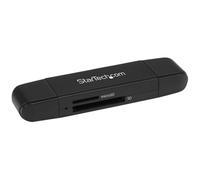 StarTech.com USB 3.0 Memory Card Reader/Writer for SD and microSD Cards - USB-C and USB-A