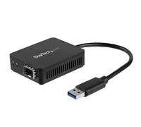 StarTech.com USB 3.0 to Fiber Optic Converter - Compact USB to Open SFP Adapter - USB to Gigabit Network Adapter - USB 3.0 Fiber Adapter Multi Mode(MMF)/Single Mode Fiber(SMF) Compatible