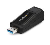 StarTech.com USB 3.0 to Gigabit Ethernet NIC Network Adapter - 10/100/1000 Mbps