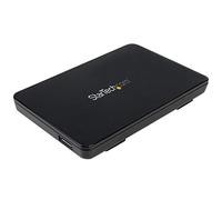 StarTech.com USB 3.1 (10Gbps) Tool Enclosure for 2.5? SATA Drives - Ultra-fast, Portable Data Storage - Lightweight Plastic (S251BPU313)