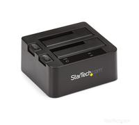 StarTech.com USB 3.1 Gen 2 10Gbps Dual-Bay Dock for 2.5 " and 3.5 " SATA SSD/HDD