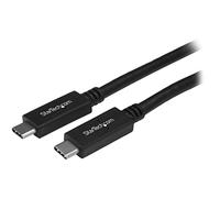 StarTech.com USB-C Cable with Power Delivery (3A) - M/M - 2 m (6 ft.) - USB 3.0 - USB-IF Certified