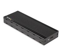 StarTech.com USB-C 10Gbps to M.2 NVMe SSD Enclosure - Portable External M.2 NGFF PCIe Aluminum Case - 1GB/s Read/Write - Supports 2230, 2242, 2260, 2280 - TB3 Compatible - Mac & PC