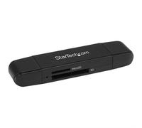 StarTech.com USB 3.0 Memory Card Reader/Writer for SD and microSD Cards - USB-C and USB-A