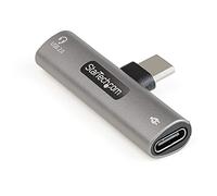 Startech Cdp2capdm Usb-c To Usb-c/ Jack Adapter 3.5 Mm Silver