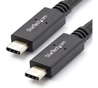 StarTech.com USB-C Cable with Power Delivery (5A) - M/M - 1 m (3 ft.) - USB 3.1 (10Gbps) - USB-IF Certified