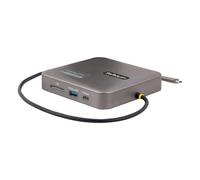 StarTech.com USB C Multiport Adapter, Dual 4K 60Hz HDMI 2.0b, HDR10, 2x 10Gbps USB Hub, 100W PD Pass-Through, GbE, SD, 14"/35cm Cable, Mini Dock, Laptop Docking Station, Win/Mac