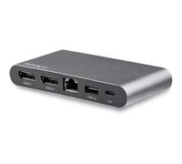 StarTech.com USB C Dock - 4K Dual Monitor DisplayPort - Mini Laptop Docking Stat