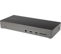 StarTech.com USB C Dock - Triple 4K Monitor USB Type-C Docking Station - 100W P