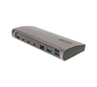 StarTech.com TB4CDOCKUE notebook dock/port replicator Wired Thunderbolt 4 Black, Grey
