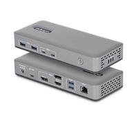 StarTech.com USB-C Docking Station Triple 4K 60Hz Displays, 100W Power Delivery, 6 USB Ports (10Gbps), Gigabit Ethernet, DisplayPort + HDMI, Driverless Windows Laptop Dock (199UE-USBC-DOCK)