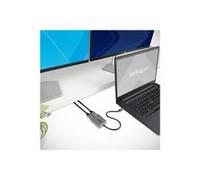 StarTech.com USB-C to Dual HDMI MST HUB - Dual HDMI 4K 60Hz - USB Type C Multi Monitor Adapter for Laptop w/ 1ft/30cm cable - DP 1.4 Multi-Stream Transport Hub - USB-C to HDMI Splitter