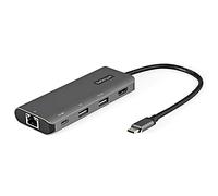 StarTech.com USB C Multiport Adapter - 10Gbps USB Type-C Mini Dock with 4K 30Hz HDMI - 100W Power Delivery Passthrough - 3-Port USB Hub, GbE - USB 3.1/3.2 Gen 2 Laptop Dock - 10" Cable