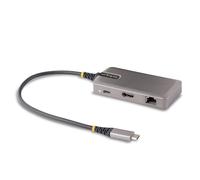 StarTech.com USB-C Multiport Adapter - 4K 60Hz HDMI - HDR - 2-Port 5Gbps USB 3.0 Hub - 100W Power Delivery Pass-Through - GbE - Works with Chromebook certified - Windows/macOS