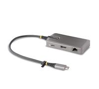 StarTech.com USB-C Multiport Adapter - 4K 60Hz HDMI - HDR - 2-Port 5Gbps USB 3.0 Hub - 100W Power Delivery Pass-Through - GbE - Works with Chromebook certified - Windows/macOS