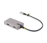 StarTech.com USB-C Multiport Adapter - 4K 60Hz HDMI w/HDR - 3-Port USB Hub - 100W Power Delivery Pass-Through - Works With Chromebook certified - Windows/macOS/iPadOS/Android
