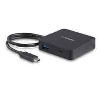 StarTech.com USB C Multiport Adapter - Portable USB-C Mini Dock 4K HDMI Video - Gigabit Ethernet, USB 3.0 Hub (1x USB-A 1x USB-C) - USB Type-C Multiport Adapter - Thunderbolt 3 Compatible