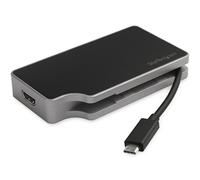 StarTech.com USB C Multiport Adapter to 4K HDMI or 1080p VGA - USB Type C Travel Dock with 95W PD Pass-Through, USB-A, Gigabit Ethernet - USB-C Video Display Adapter Mini Docking Station