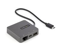 StarTech.com USB-C Multiport Adapter - USB 3.1 Gen 2 Type-C Mini Dock - USB-C to 4K HDMI or 1080p VGA Video - 10Gbps USB-A USB-C, GbE - Portable Travel Laptop Dock - Works w/Thunderbolt 3