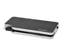 StarTech.com USB C Multiport Adapter - USB-C to 4K HDMI or VGA Video with 100W Power Delivery Pass-through, 2-Port 10Gbps USB Hub, MicroSD, GbE - USB 3.1 Gen 2 Type-C Mini/Travel Dock