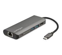 StarTech.com USB C Multiport Adapter - USB-C Travel Dock to 4K HDMI, 3x USB 3.0