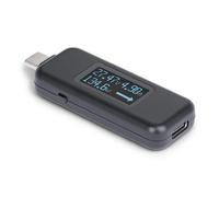 StarTech.com USB-C Power Tester Digital Multimeter Bi-Directional Voltage and Current Meter Up to 240W PD EPR Portable USB-C Cable and Port Power Meter Tester