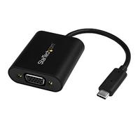 StarTech.com USB-C till VGA-adapter - 1920x1200 | USB-C to VGA monitor or projector, Presentation Mode toggle